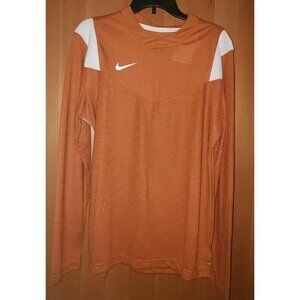 Nike Coaches Long Sleeve Football Top Texas Longhorns Men's Size M DJ5118-802